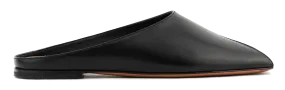 ALAIA OPEN MULES BLACK