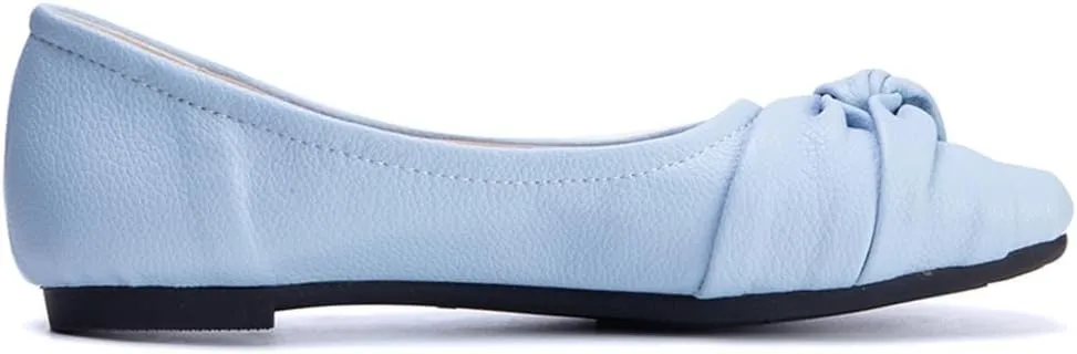 Ballet Flats for Womens Girls Square Toe Soft Comfortable Slip On Ballerina Walking Loafers Dress Shoes