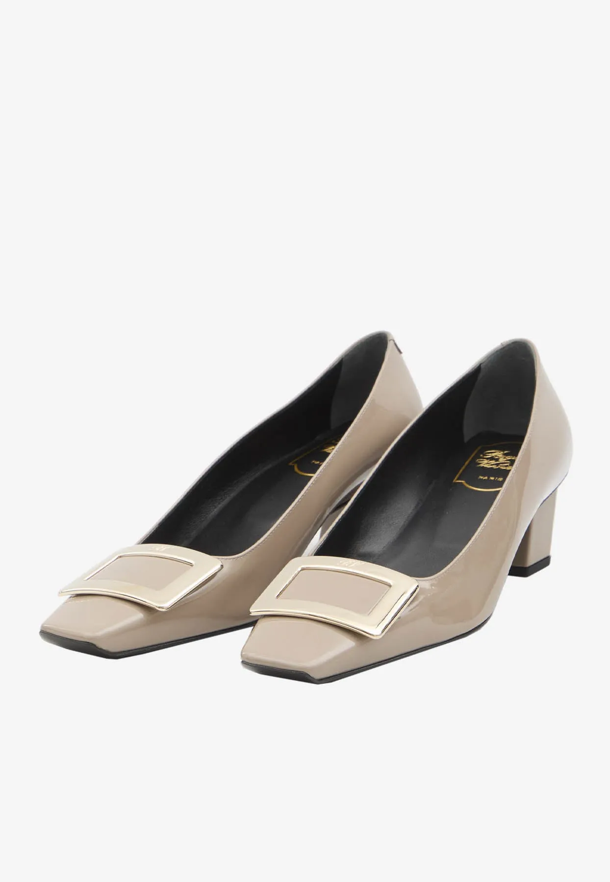 Belle Vivier 4.5 Patent-Leather Pumps