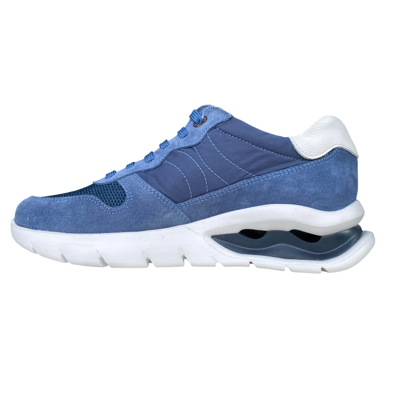 CallagHan scarpa sneakers da uomo Vento 45422 blu