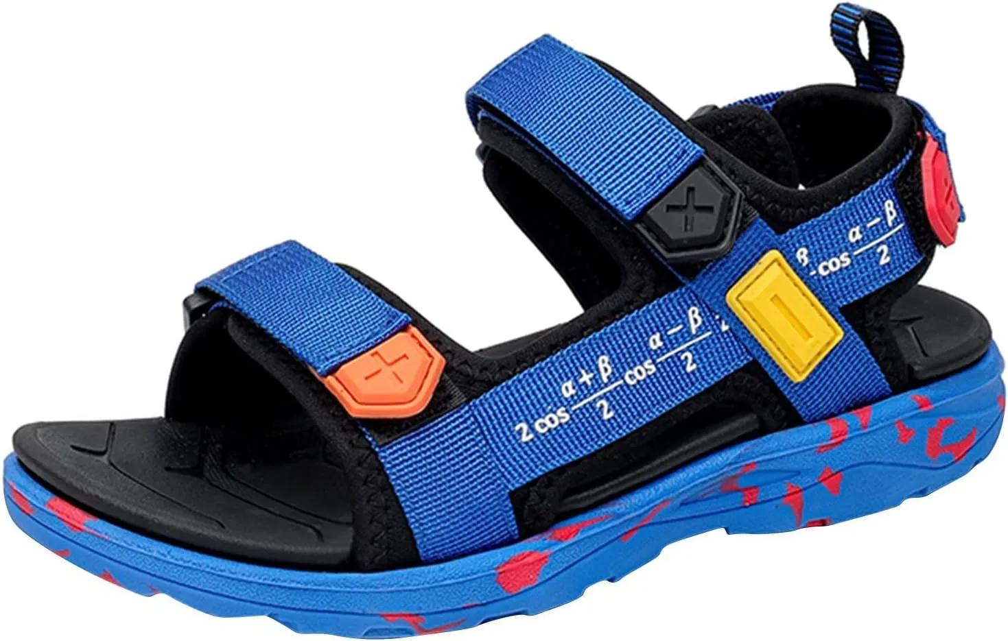 Children Shoes Beach Sandals Light Boy Sandals Big Children Soft Bottom Boy Beach Shoes Little Boy Shoes Size 2 (Blue, 2.5 Big Kids)