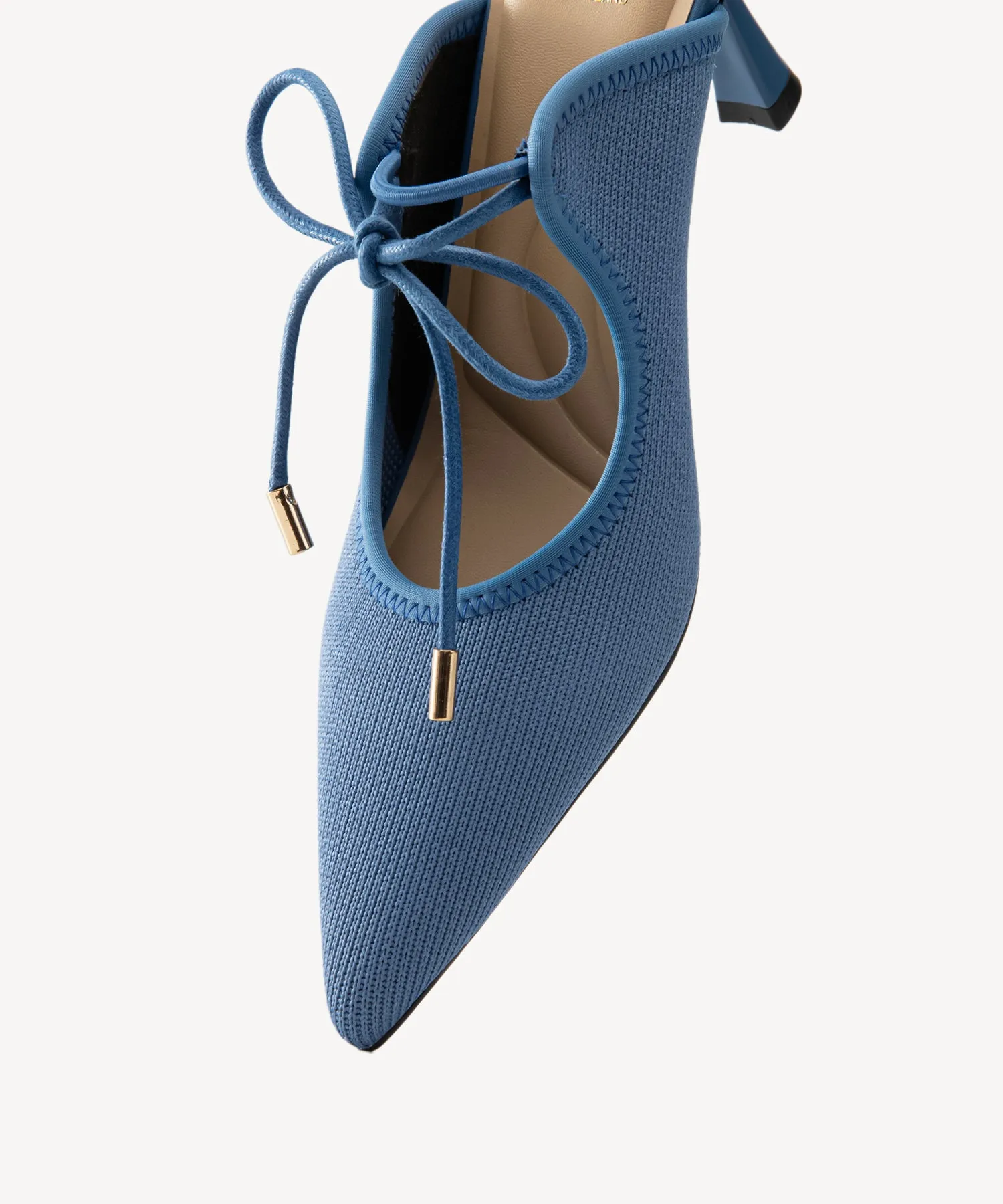 Elegant Chic Pointed Toe Heeled Mules