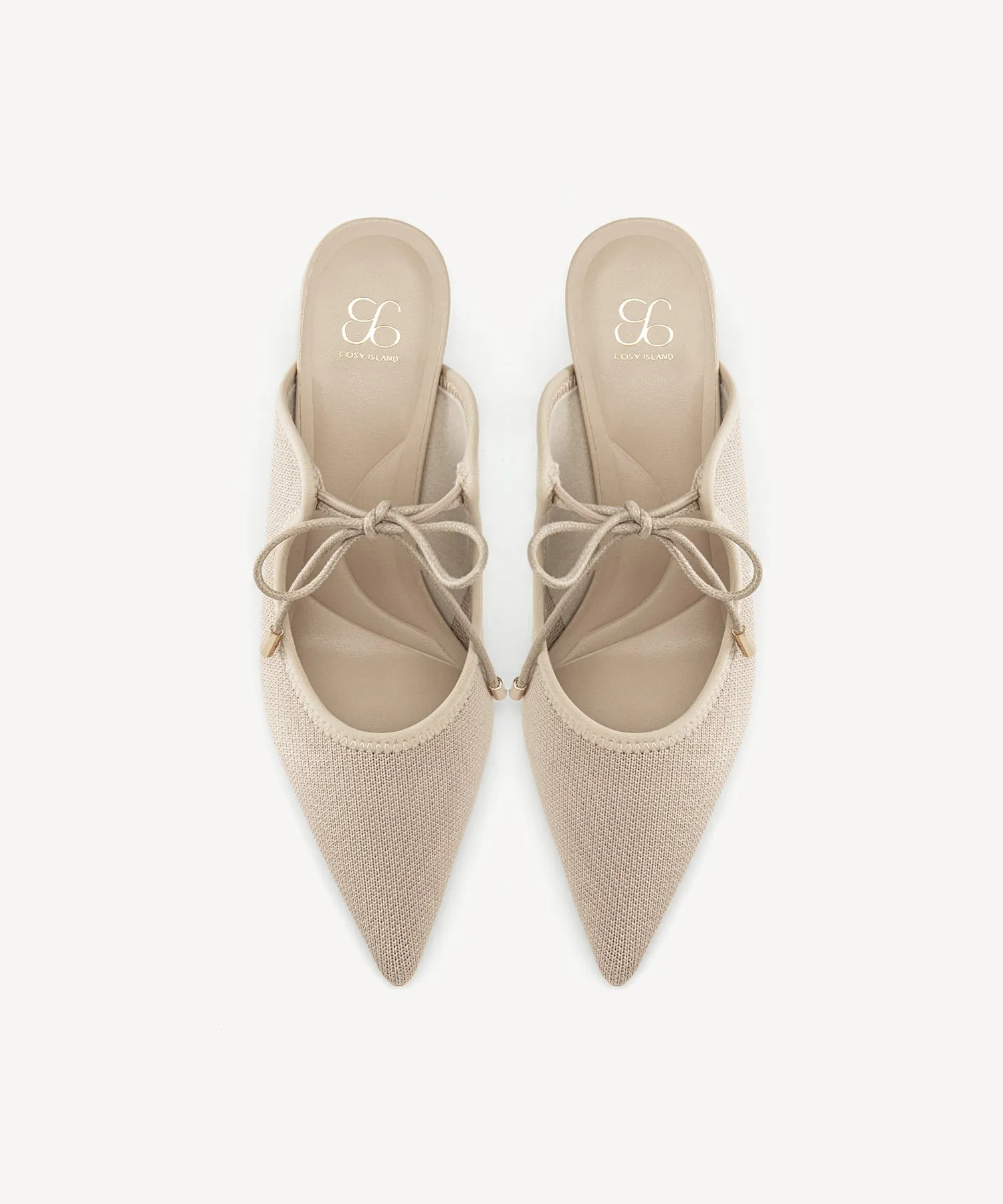 Elegant Chic Pointed Toe Heeled Mules