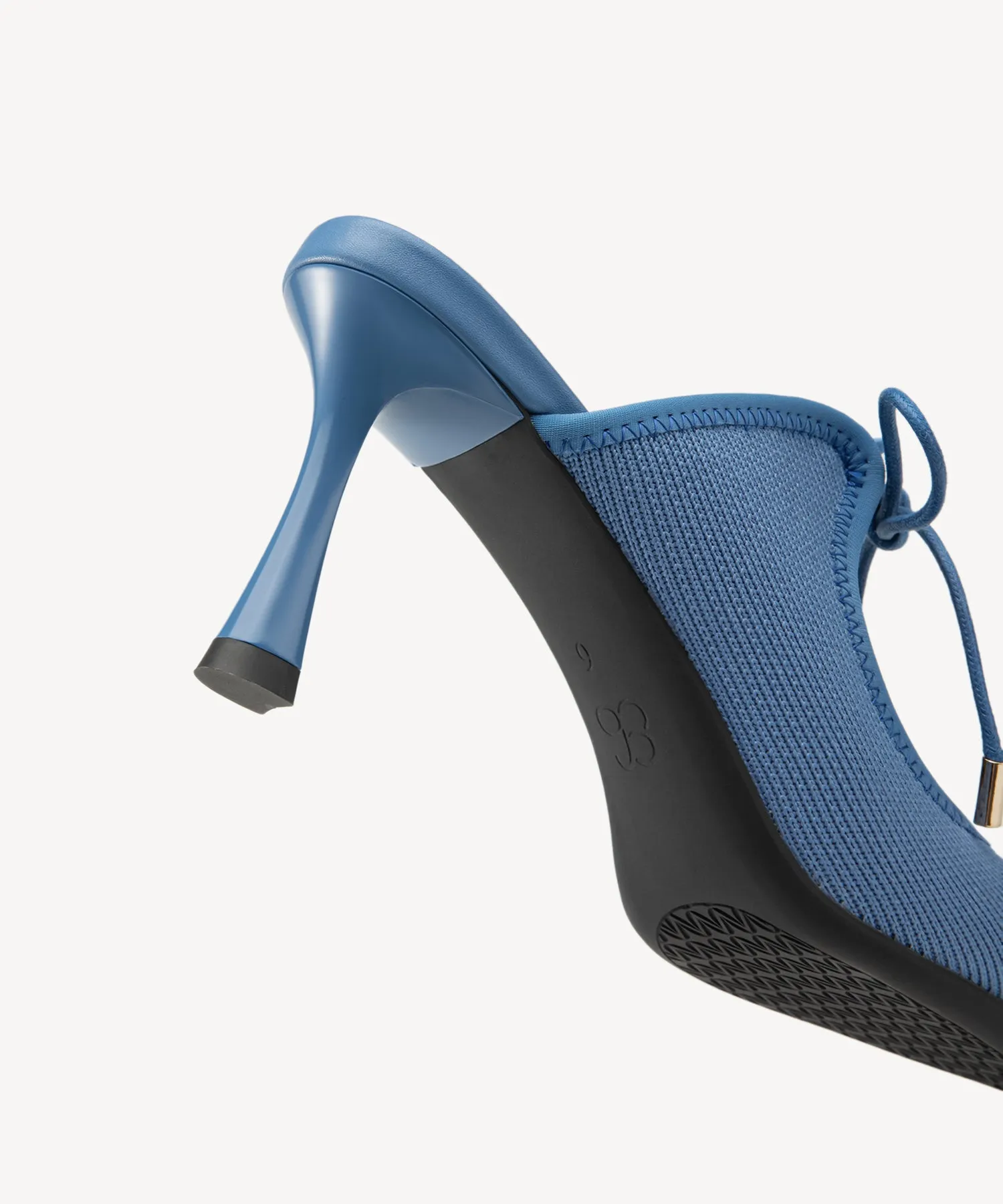 Elegant Chic Pointed Toe Heeled Mules