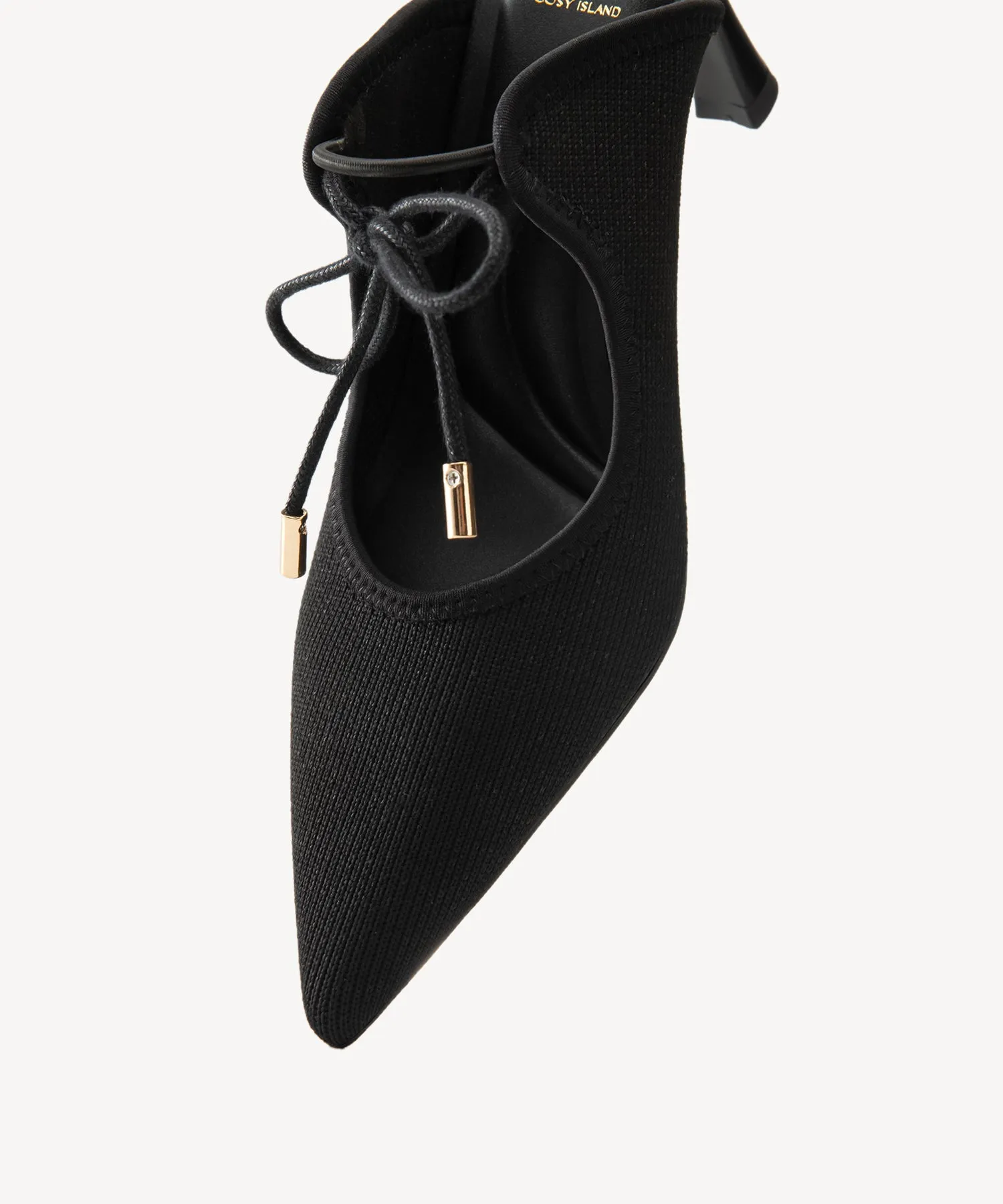 Elegant Chic Pointed Toe Heeled Mules