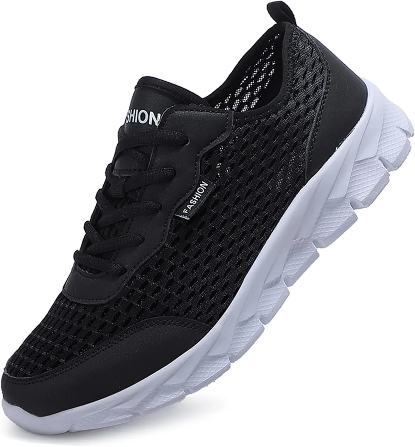 Fashion Summer Men Mesh Breathable Comfortable Lightweight Flat Soft Lace Up Casual Tops Mens Sneaker