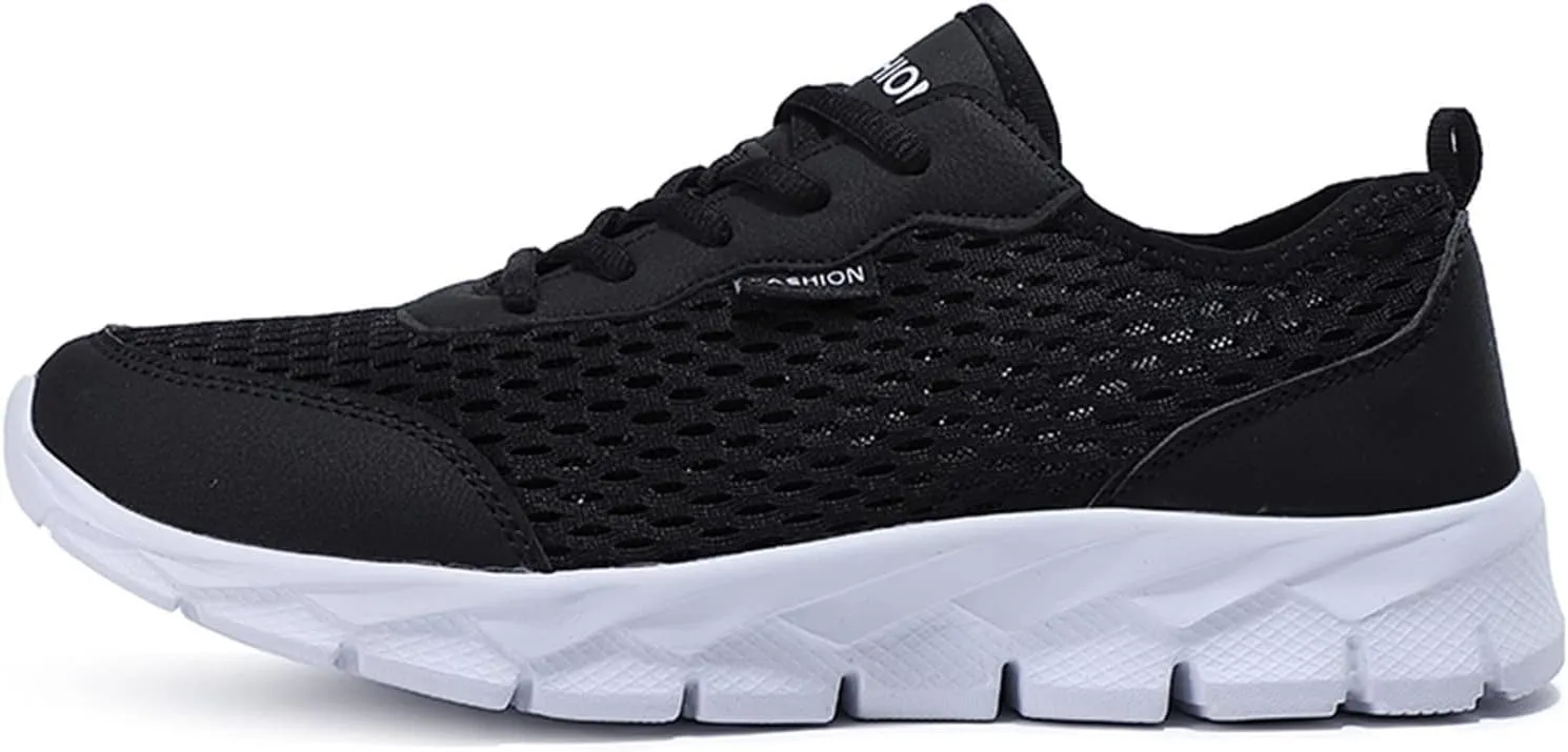 Fashion Summer Men Mesh Breathable Comfortable Lightweight Flat Soft Lace Up Casual Tops Mens Sneaker