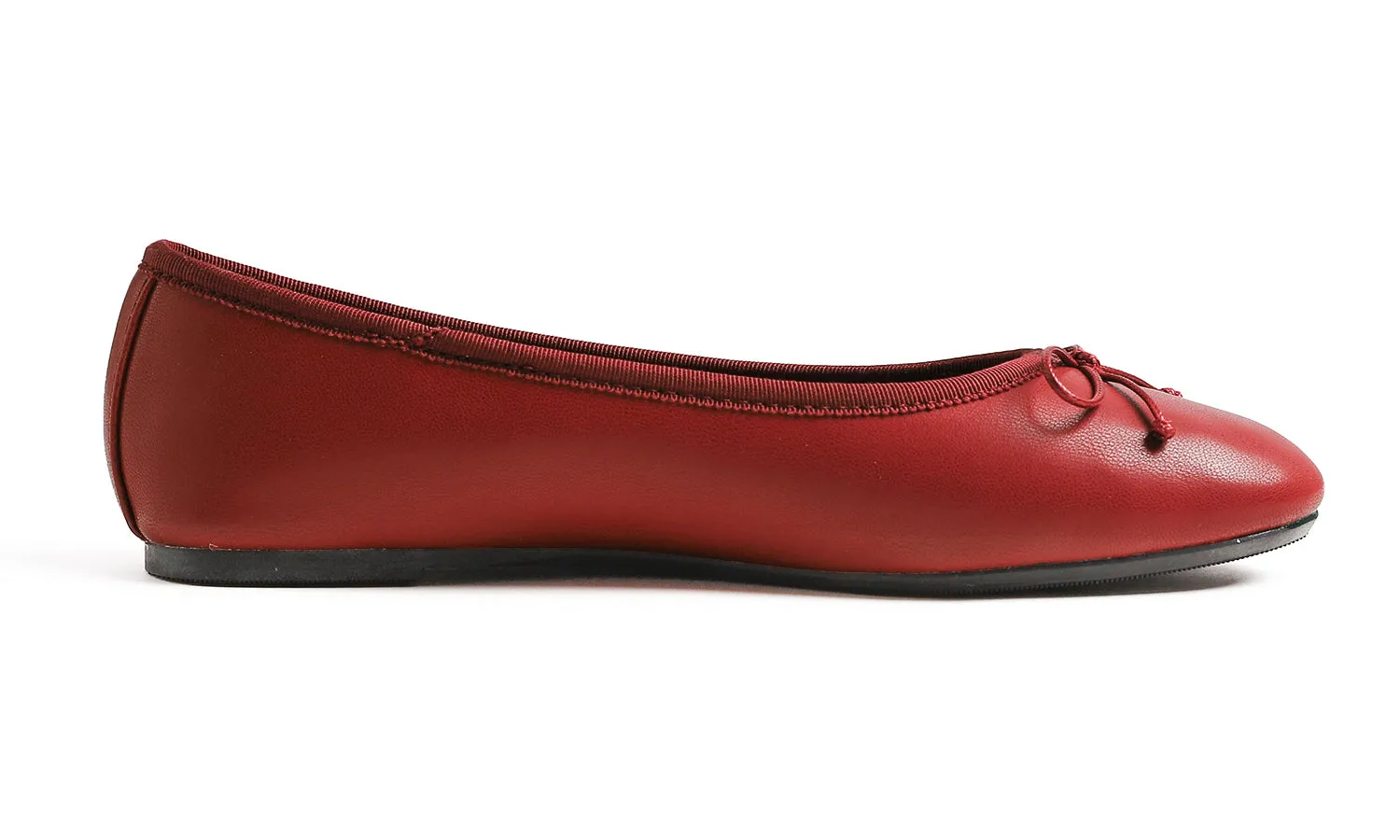 Feversole Women's Bow Tie Fashion Dress Slip On Shoes Round Toe Ballet Flat Vegan Napa