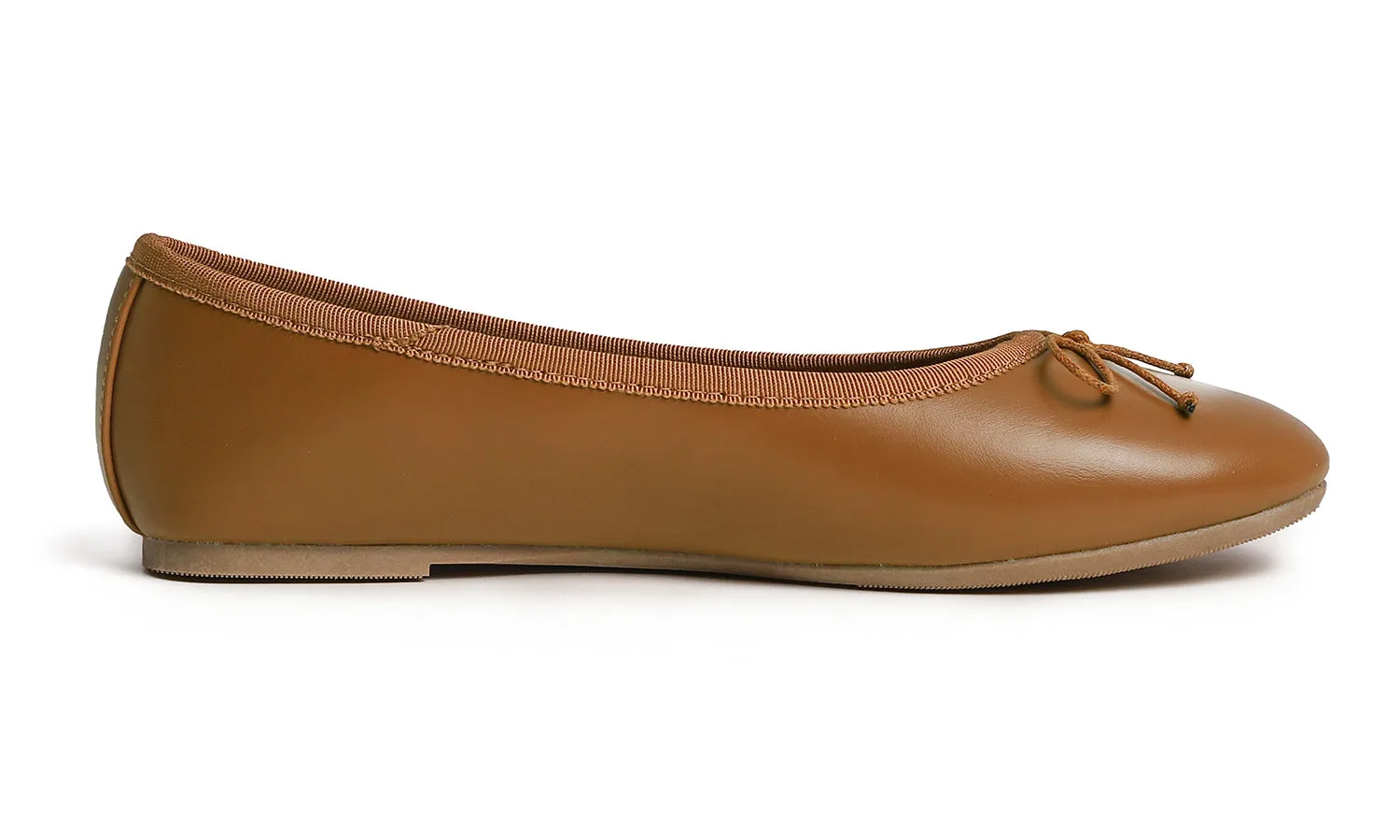 Feversole Women's Bow Tie Fashion Dress Slip On Shoes Round Toe Ballet Flat Vegan Napa