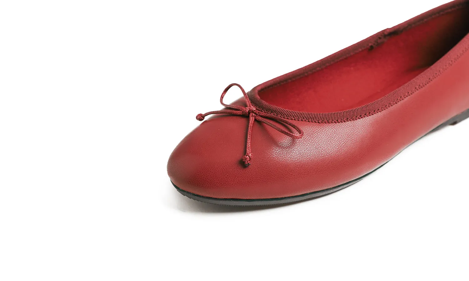 Feversole Women's Bow Tie Fashion Dress Slip On Shoes Round Toe Ballet Flat Vegan Napa