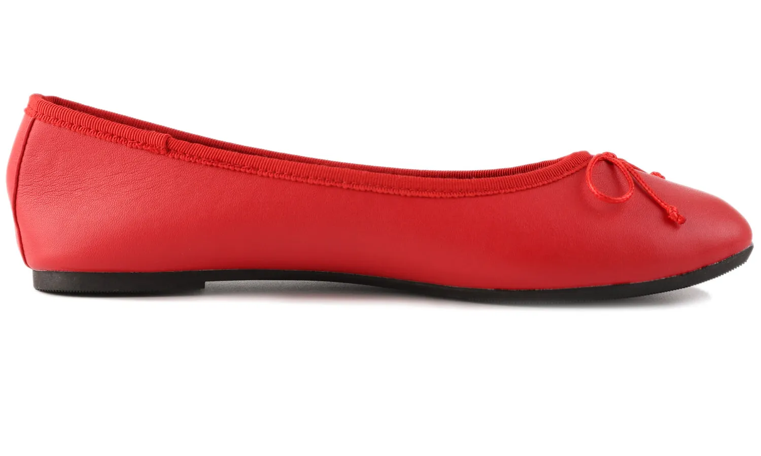 Feversole Women's Bow Tie Fashion Dress Slip On Shoes Round Toe Ballet Flat Vegan Napa