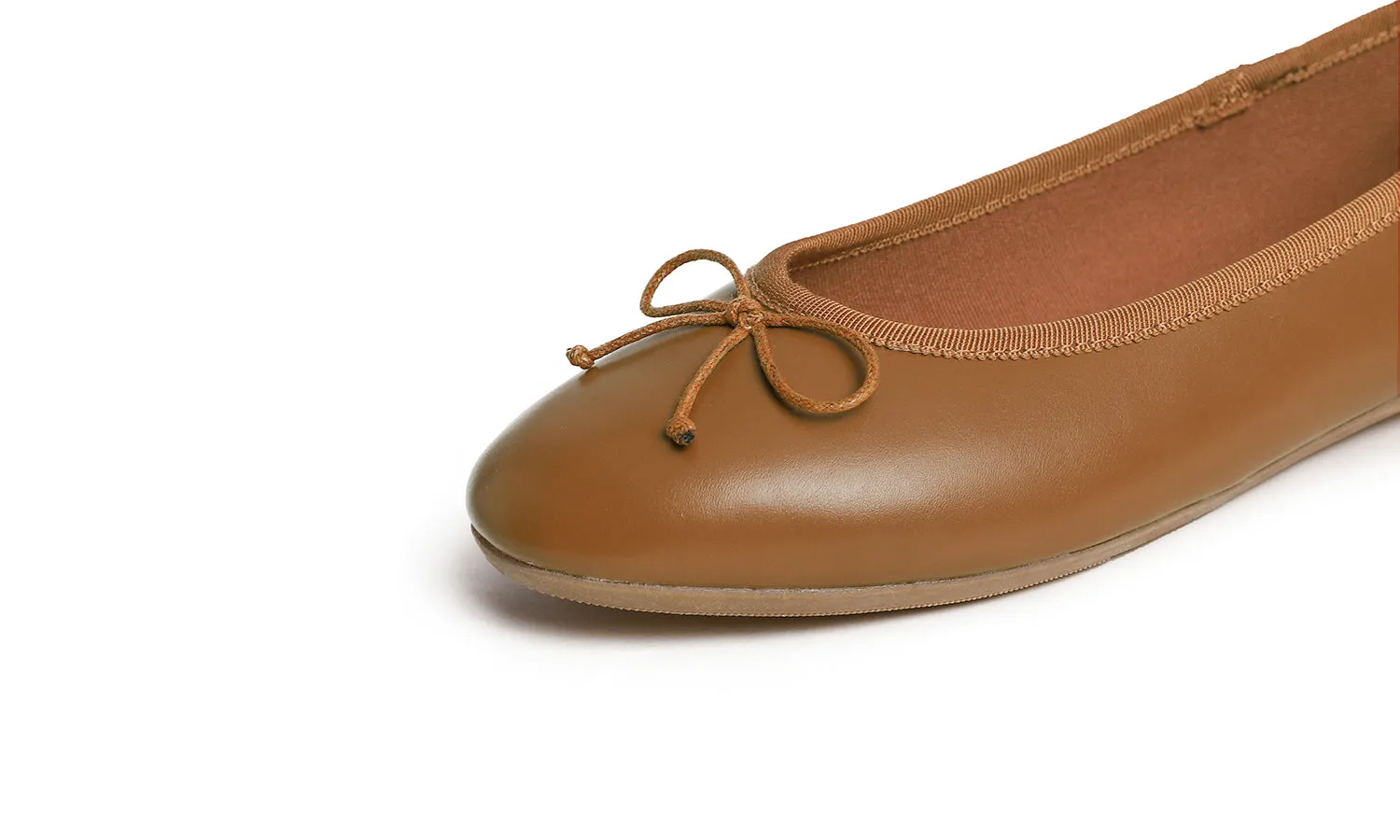Feversole Women's Bow Tie Fashion Dress Slip On Shoes Round Toe Ballet Flat Vegan Napa