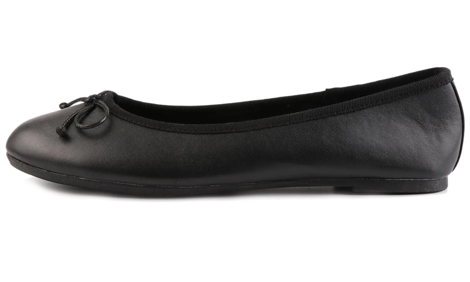 Feversole Women's Bow Tie Fashion Dress Slip On Shoes Round Toe Ballet Flat Vegan Napa