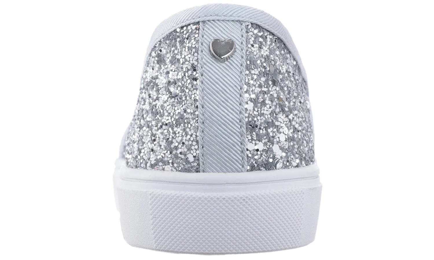 Feversole Women's Fashion Slip-On Sneaker Casual Flat Loafers Shiny Glitter