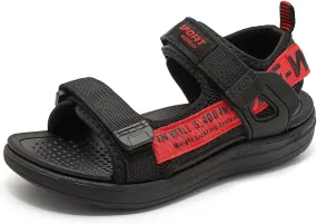 FLIOZY Kids Adjustable Straps Summer Sandals Boys Light-Weight Open Toe Sport Sandals Youth Outdoor Water Sandal