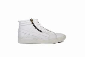 FOOT FEDERATION SNEAKER MID-TOP MENS BOOT WHITE