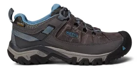 Keen Women's Targhee III Waterproof Hiking Shoes- Magnet/ Atlantic Blue