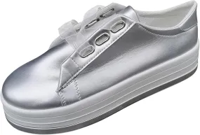 Ladmiple Shoes For Women Dressy Casual Flats Fashion Sneakers Breathable Comfortable Lightweight Walking Slip On Loafers