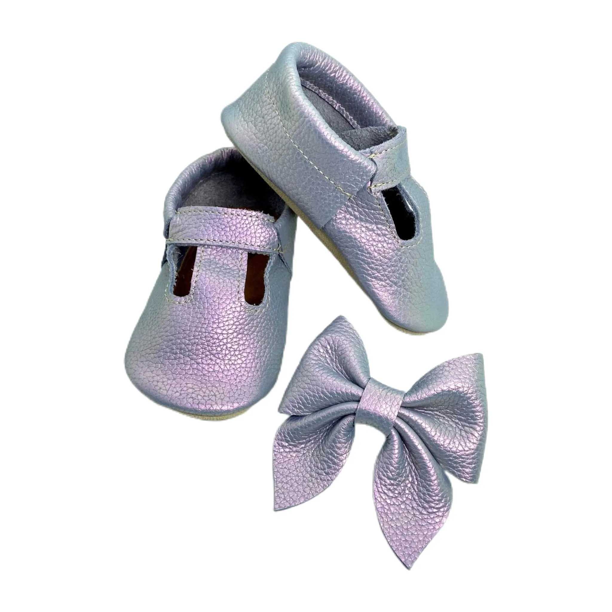 Lavender Iridescent T-loafer