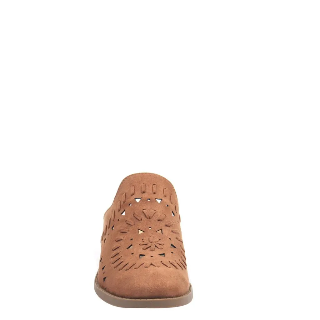 MADELINE GIRL - HOWDY in TOBACCO Mules
