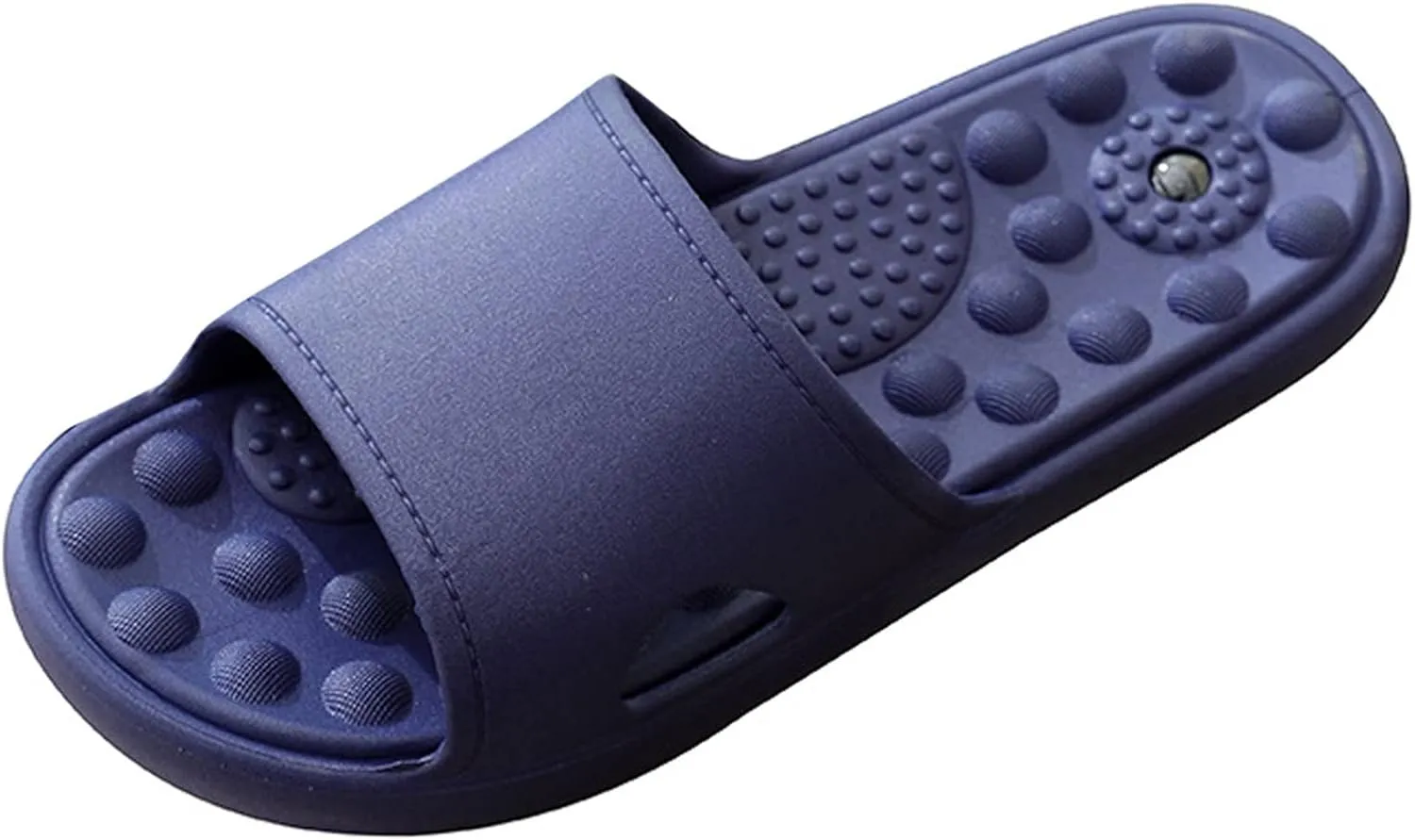 Mens Couple Shoes Solid Color Non Slip Foot Massage Slippers Summer Home Bathroom Platform Slippers Men S 11
