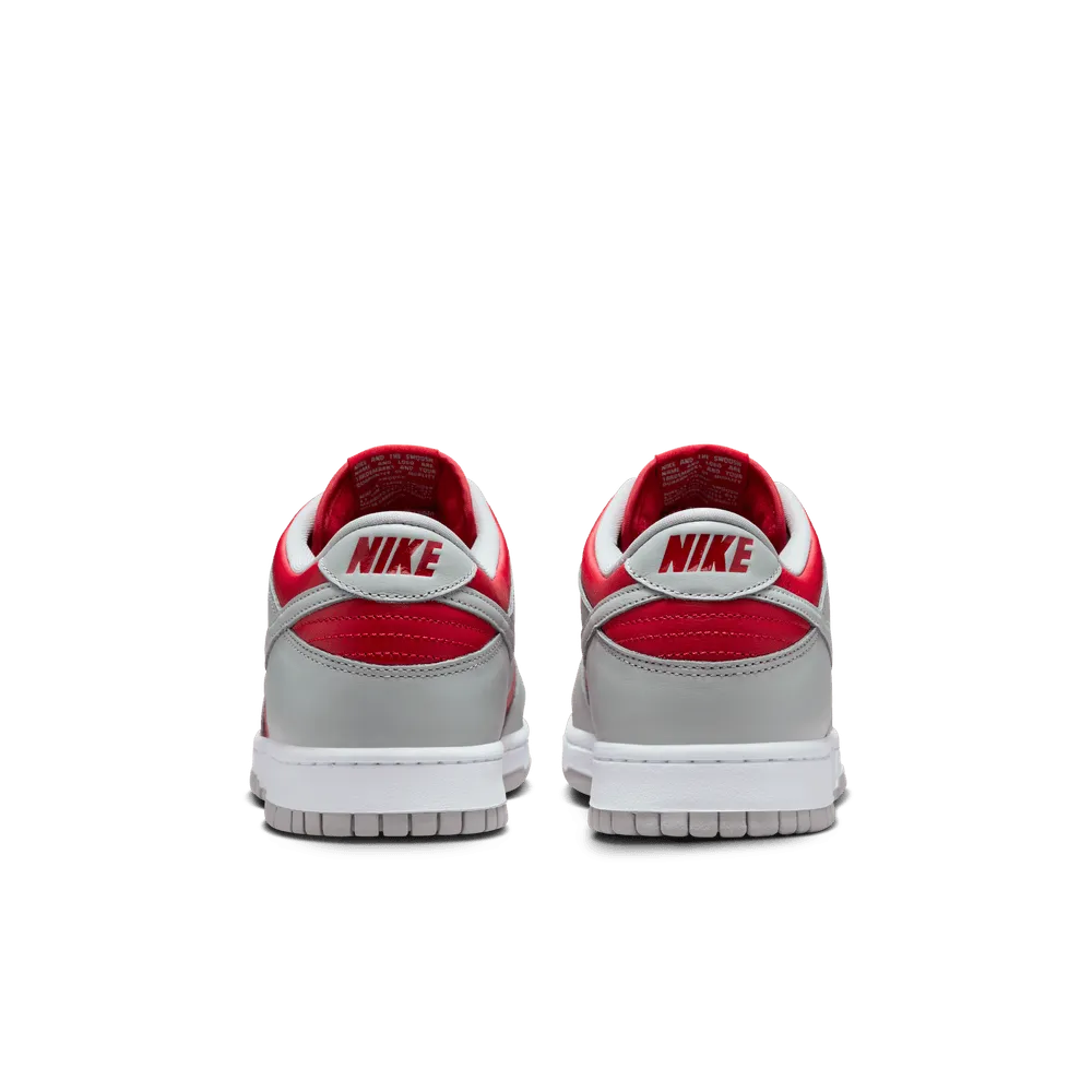 Mens Nike Dunk Low Varsity Red/Silver White