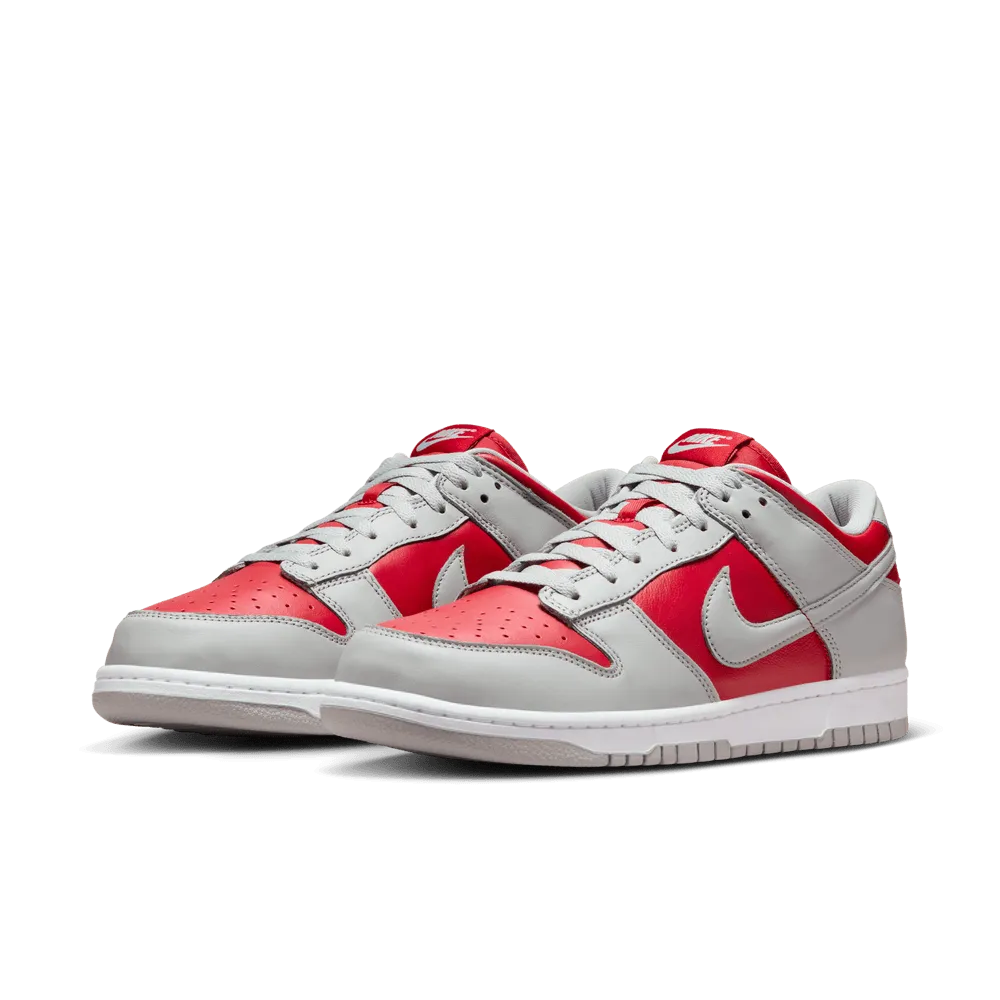 Mens Nike Dunk Low Varsity Red/Silver White