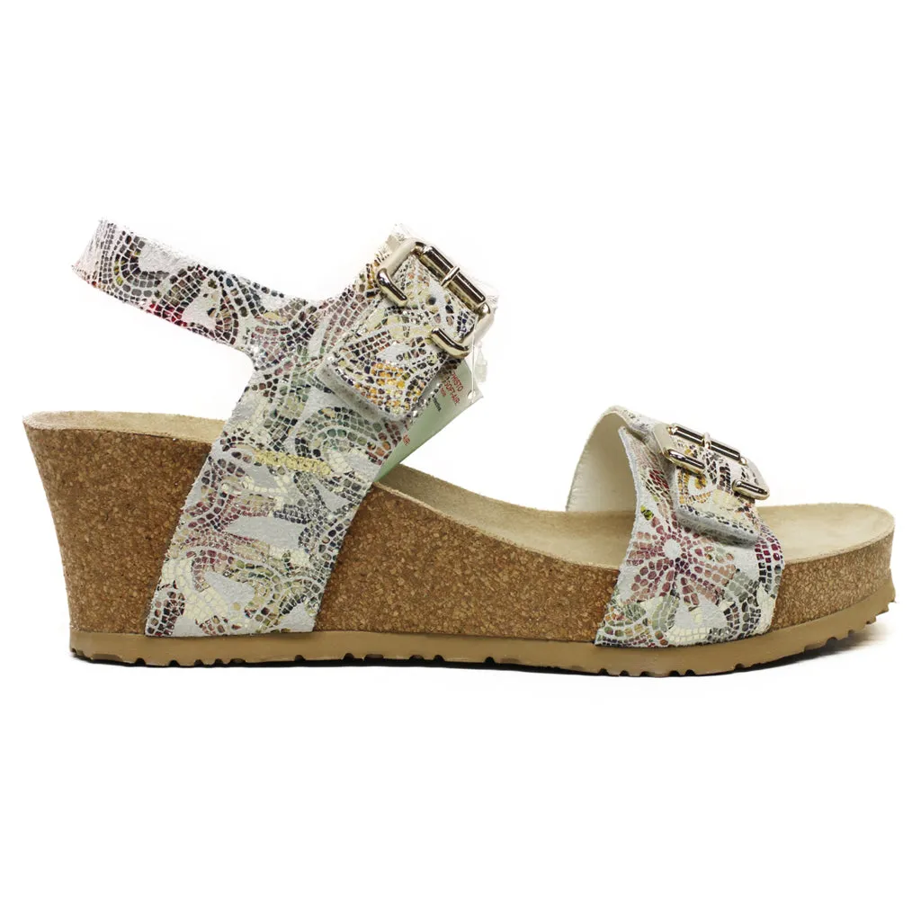 Mephisto Lissandra Nubuck Leather Women's Wedge Sandals