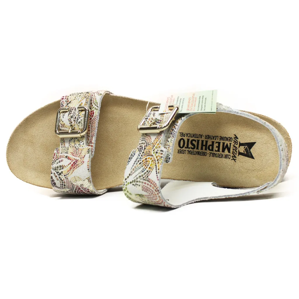 Mephisto Lissandra Nubuck Leather Women's Wedge Sandals