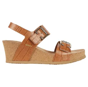Mephisto Lissandra Nubuck Leather Women's Wedge Sandals