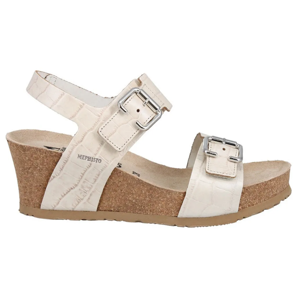 Mephisto Lissandra Nubuck Leather Women's Wedge Sandals
