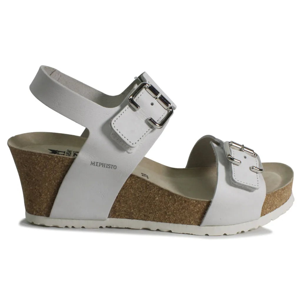 Mephisto Lissandra Nubuck Leather Women's Wedge Sandals