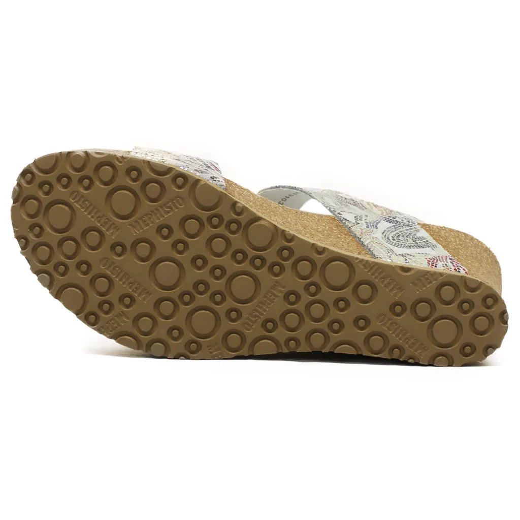 Mephisto Lissandra Nubuck Leather Women's Wedge Sandals
