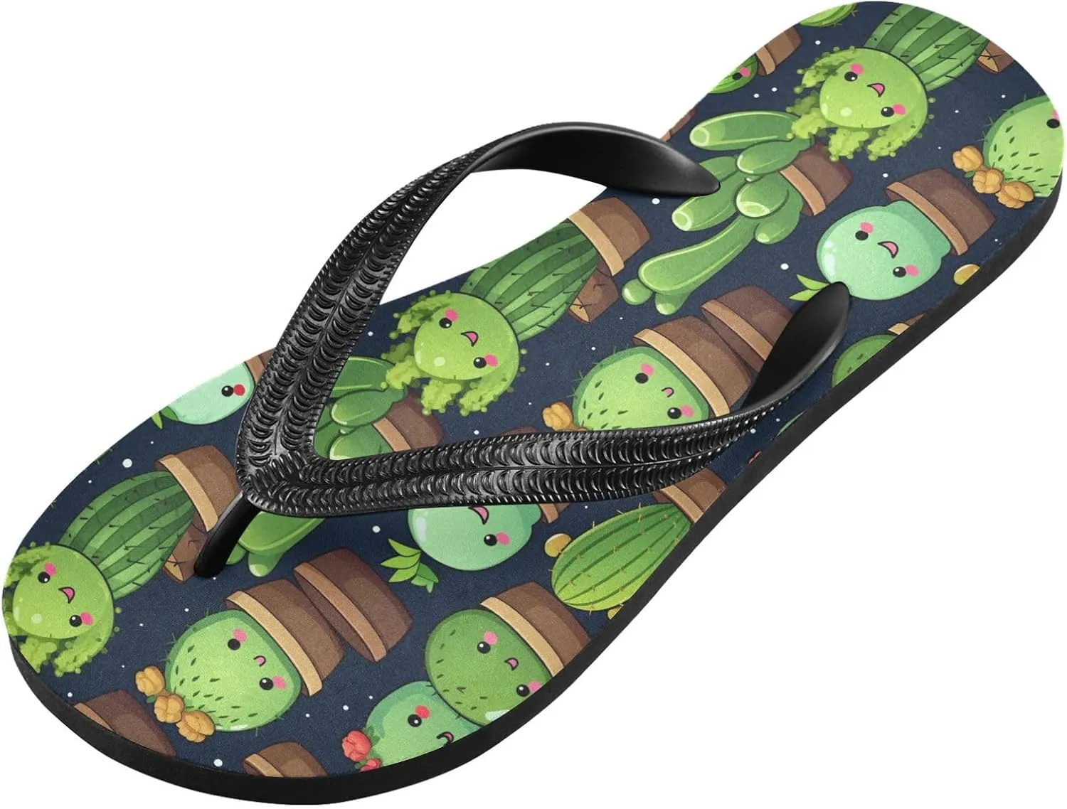 MNSRUU Flip Flops for Women Men Palm Leaf Flip Flops Womens Slides Men Sandals Shower Slippers Summer Non-Slip Flipflops for Swim Beach Bathroom, XS