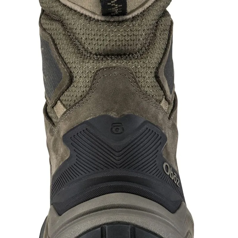 Oboz Men's Bangtail Insulated Waterproof Hiking Boots- Sediment