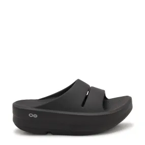 Oofos Women’s Oomega Ooah Slides Black