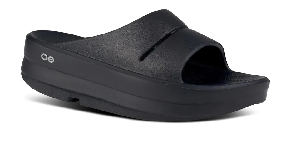 Oofos Women’s Oomega Ooah Slides Black
