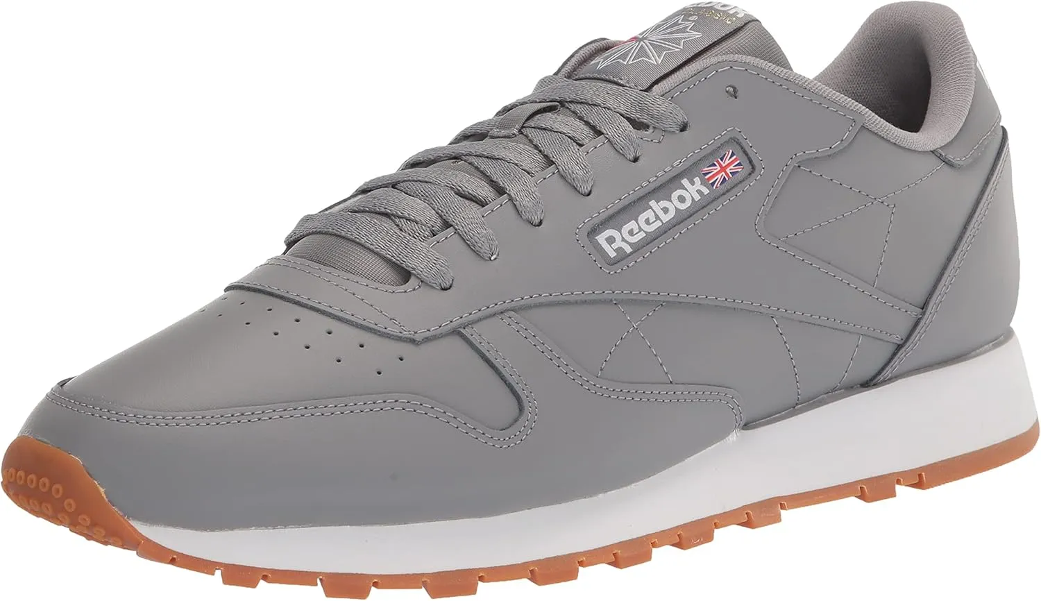 Reebok Unisex Classic Leather Sneakers Legacy, Reefresh Pure Grey/White/Gum, 11.5 US Men