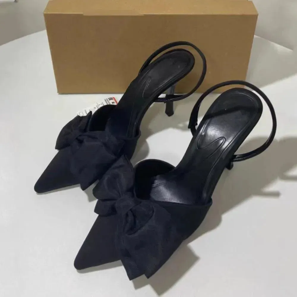 Sandals Pointed Toe Slingbacks Women Sandals