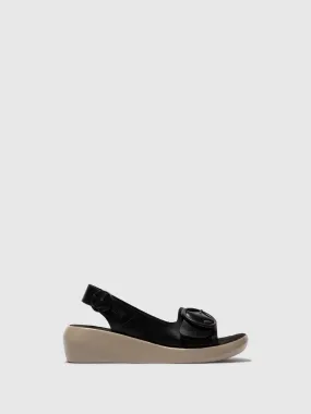 Sling-Back Sandals BERK754FLY BLACK