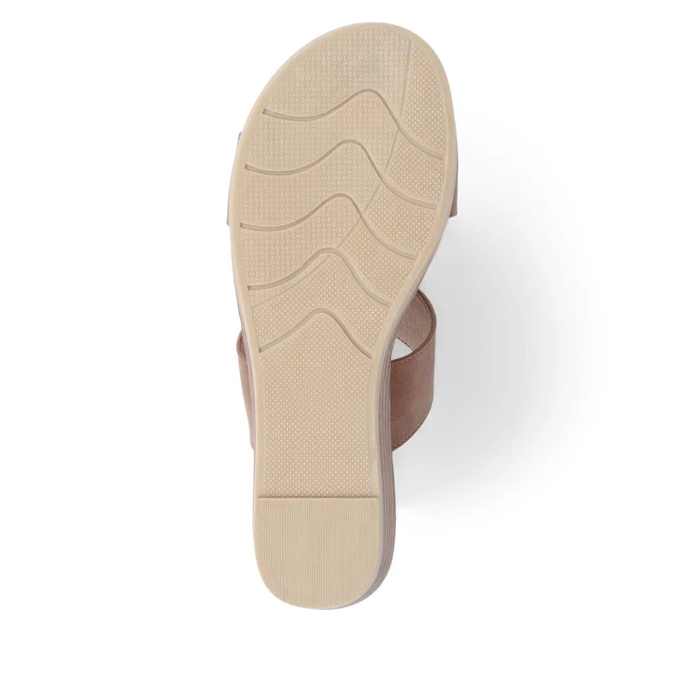 Slip-On Wedge Mule Sandals  - BAIZH39043 / 325 267