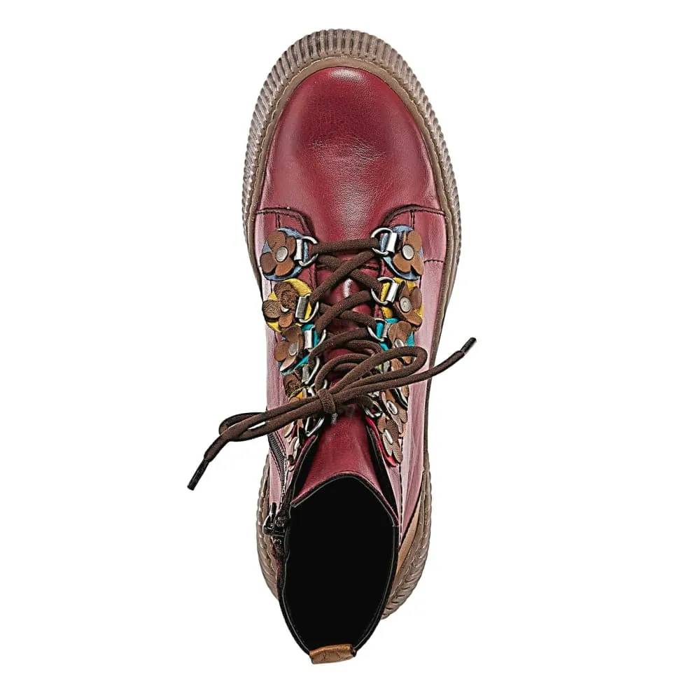 Spring Step Shoes Yeba Women's Stylish and Comfortable Leather Boots