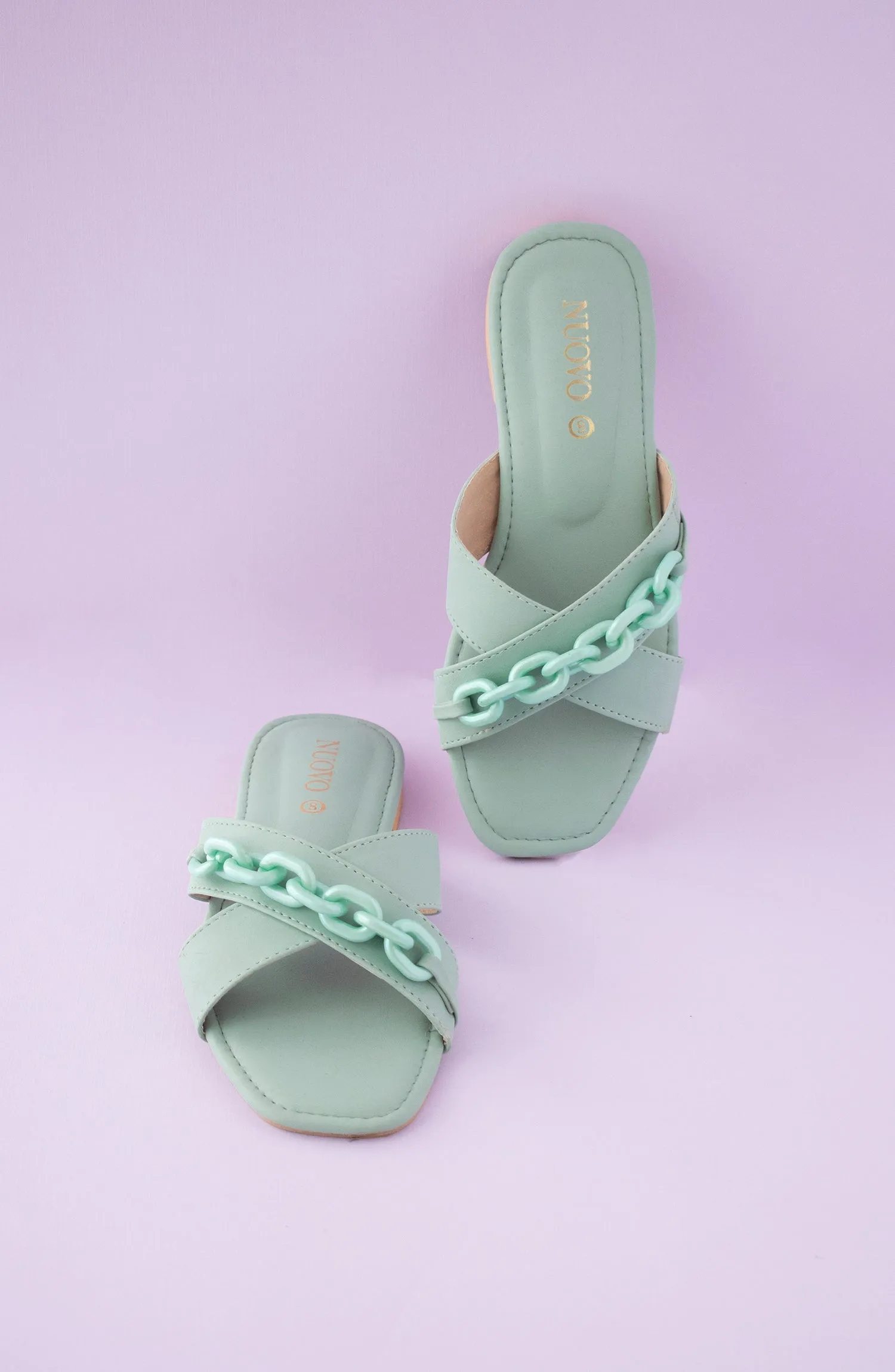 Women Slippers -  BLUE (ORFS-22-002 SKY BLUE)