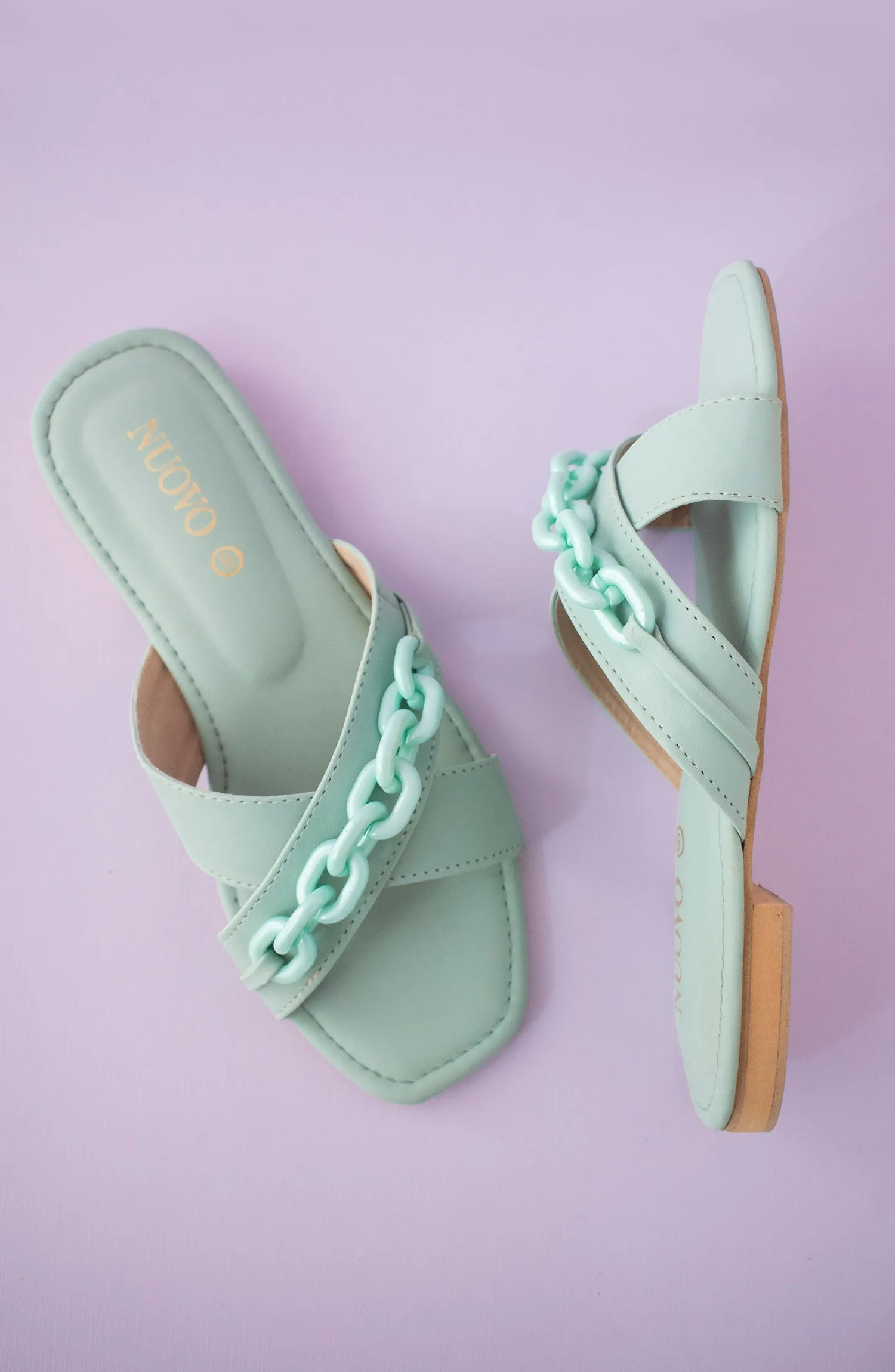 Women Slippers -  BLUE (ORFS-22-002 SKY BLUE)