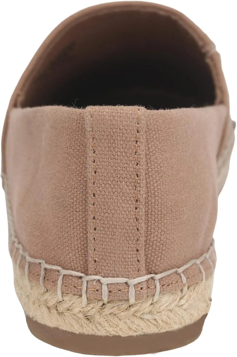 Womens Espadrille Flats Round Toe Slip on Comfortable Loafer Flats Classic Beige Canvas Flats Breathable Casual Shoes