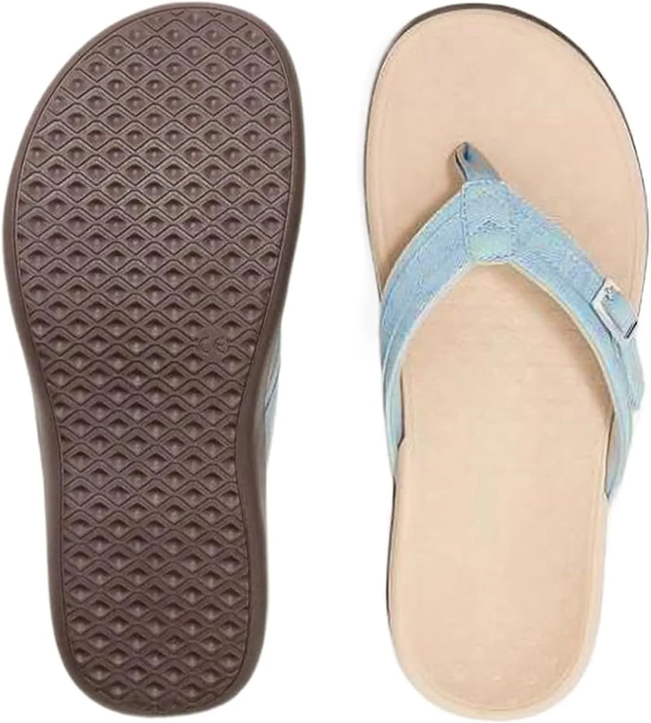 Womens Flip Flops Causal Summer Dress Sandals 2025 Comfortable Open Toe Slip On Slippers Walking Beach Shoes