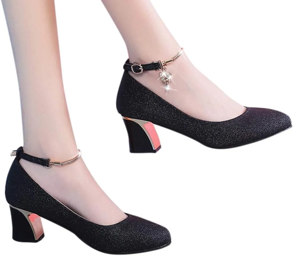 Womens Sandals Comfortable Dressy Wide Width Heel Loafers for Women 2024 Comfortable Wide Strappy Open Toe Shoes